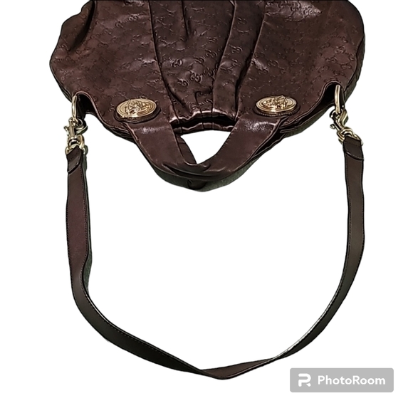 GUCCI guccisima hysteria brown leather 2way hobo bag - Picture 13 of 13